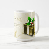 Gold-kerstcadeau-Mok Koffiemok (Voorkant rechts)