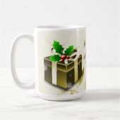 Gold-kerstcadeau-Mok Koffiemok (Links)