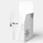 Gold kerstcadeaudoos bedankdoosjes (Geopend)