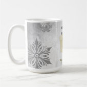 Gold kerstcadeaufeestdag Mok (Links)