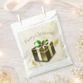 Gold kerstcadeautjes voor feestvieren bedankzakje (Geknipt)