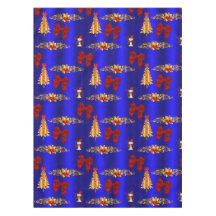 Gold kerstdecoratie op blauw