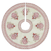 Gold-kerstengel van Song Red Filigree Kerstboom Rok (Voorkant)