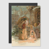 Gold kerstman en Angel (Voorkant / Achterkant)