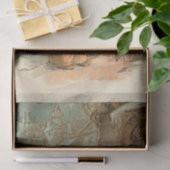 Gold kerstman en Angel Tissuepapier (Geschenk)