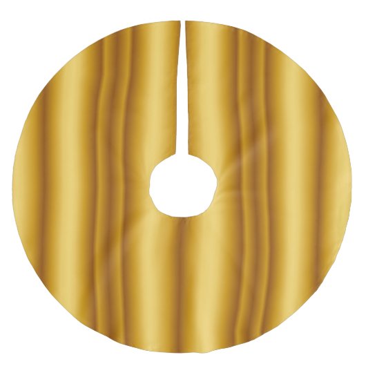 Gold Kerstmis Kerstboom Rok (Voorkant)