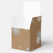 Gold Kerstsierans voor kerstbox Bedankdoosjes (Geopend)