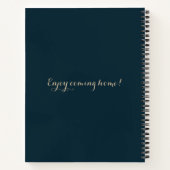 Gold Key Blue Spruce Realtor Business Notitieboek (Achterkant)