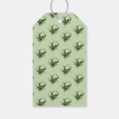 Gold Key Clover Custom St. Patrick’s Day Bridal Cadeaulabel (Achterkant)