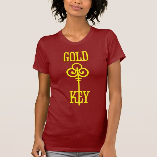 Gold Key Comics Logo Apparel T-shirt (Voorkant)