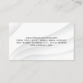 Gold Key en City Logo | QR-code Visitekaartje (Achterkant)