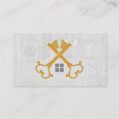 Gold  Keys | Onroerend goed Visitekaartje (Achterkant)