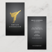 Gold Kickboxing - Martial Arts Visitekaartje (Voorkant / Achterkant)
