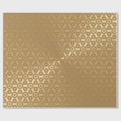 Gold Kijk Cadeaupapier (Vlak)