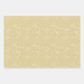 Gold Kinder Eid Mubarak Inpakpapier Vel (Voorkant 2)