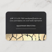 Gold Kiss Luxe Benoeming Afsprakenkaartje (Achterkant)