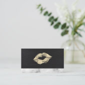 Gold Kiss make up Marble Luxe Appointment Afsprakenkaartje (Staand voorkant)