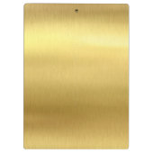 Gold-klembord Klembord (Achterkant)