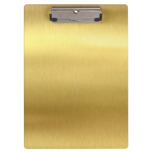 Gold-klembord Klembord (Voorkant)