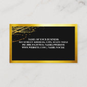 Gold Knife en Whisk | Uitvoerend | Visitekaartje (Achterkant)