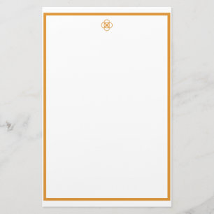 Gold Knot Briefpapier
