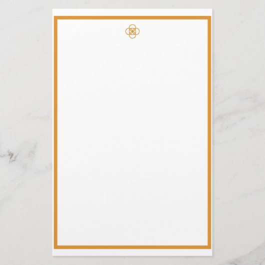 Gold Knot Briefpapier (Voorkant)