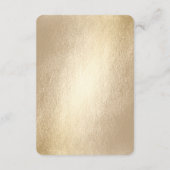 Gold Knot Union Double Happiness Chinese Wedding Informatiekaartje (Achterkant)