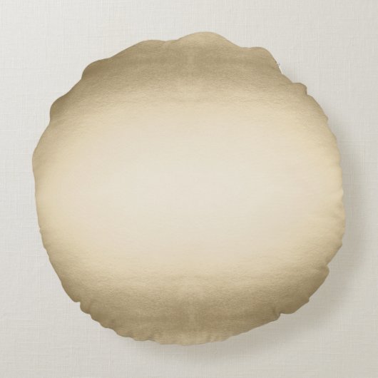 Gold Knot Union Double Happiness Chinese Wedding Rond Kussen (Achterkant)