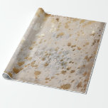 Gold Koeienhuid Afdruk Metaalachtig verpakkingspap Cadeaupapier<br><div class="desc">Deze prachtige gouden metalen koeienhuid print (geen bont) verpakkingspapier is een prachtig decoratief accessoire in een zeer huidige trendy kleur, die je cadeautjes een prachtige stijl geeft. Breek de 'Anti-Fur Beweging' in en ontvang een van onze afdrukobjecten op het koeienhuid. Bekijk al mijn nephuid en lederen design, zoals koe-huiden, alligator,...</div>