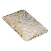 Gold Koeienhuid Print Metallic Magneet (Rechterzijde)