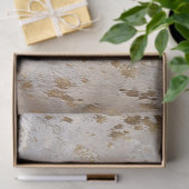 Gold Koeienhuid Print Metallic Tissuepapier (Geschenk)