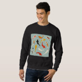 Gold Koi Fish Trui (Voorkant volledig)