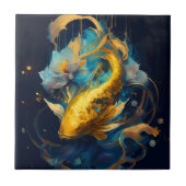 Gold Koi : Tegeltje (Voorkant)