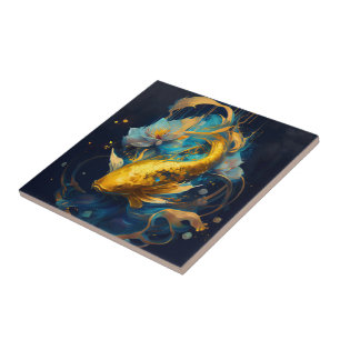 Gold Koi : Tegeltje
