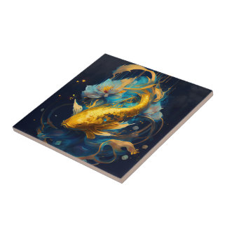 Gold Koi : Tegeltje