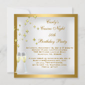GOLD Krullend Fabulous Fantastisch Kaart (Achterkant)