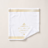 Gold La Maison de Luxe Bathroom Bad Handdoek (Wasdoekje)