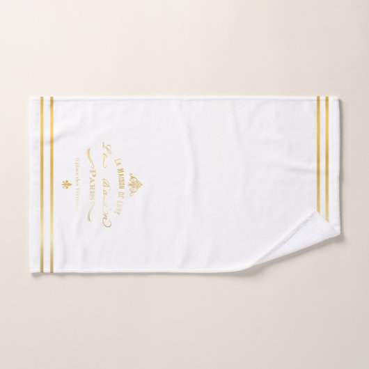 Gold La Maison de Luxe Bathroom Bad Handdoek (Handdoek)