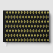 Gold Lace Guestbook Gastenboek (Voorkant)
