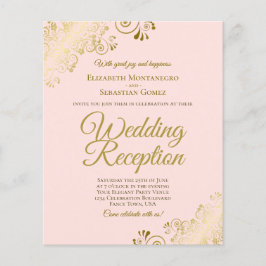 Gold Lace op het roze weddenschap