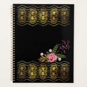 Gold Lacy Effect Planner (Voorkant)