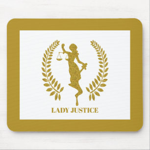 Gold Lady Justice logo Muismat