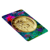 GOLD LADY LIBERTY COIN MAGNEET (Rechterzijde)