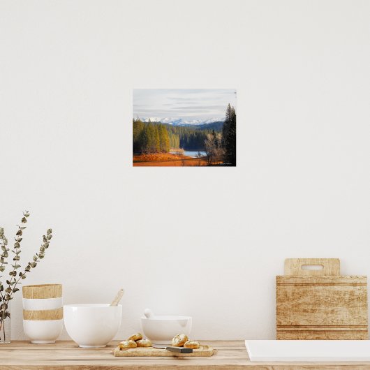 Gold Land Poster (Keuken)