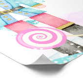 Gold Land Sweets Nutkraker Birthday Welcome Poster (Hoek)