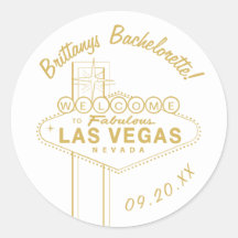 Gold Las Vegas Sign Weduwschap Welkom Bachelorette