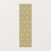 Gold Lash Aftercare Instructies Minimalistische Lo Visitekaartje (Binnenkant ongevouwen)