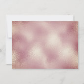 Gold Lashes Extension Makeup Certificate Gift Pink (Achterkant)