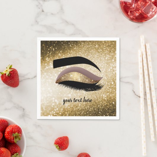 Gold Lashes Eye Servet (Insitu)