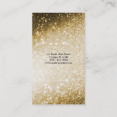 Gold Lashes Eye Visitekaartje (Achterkant)